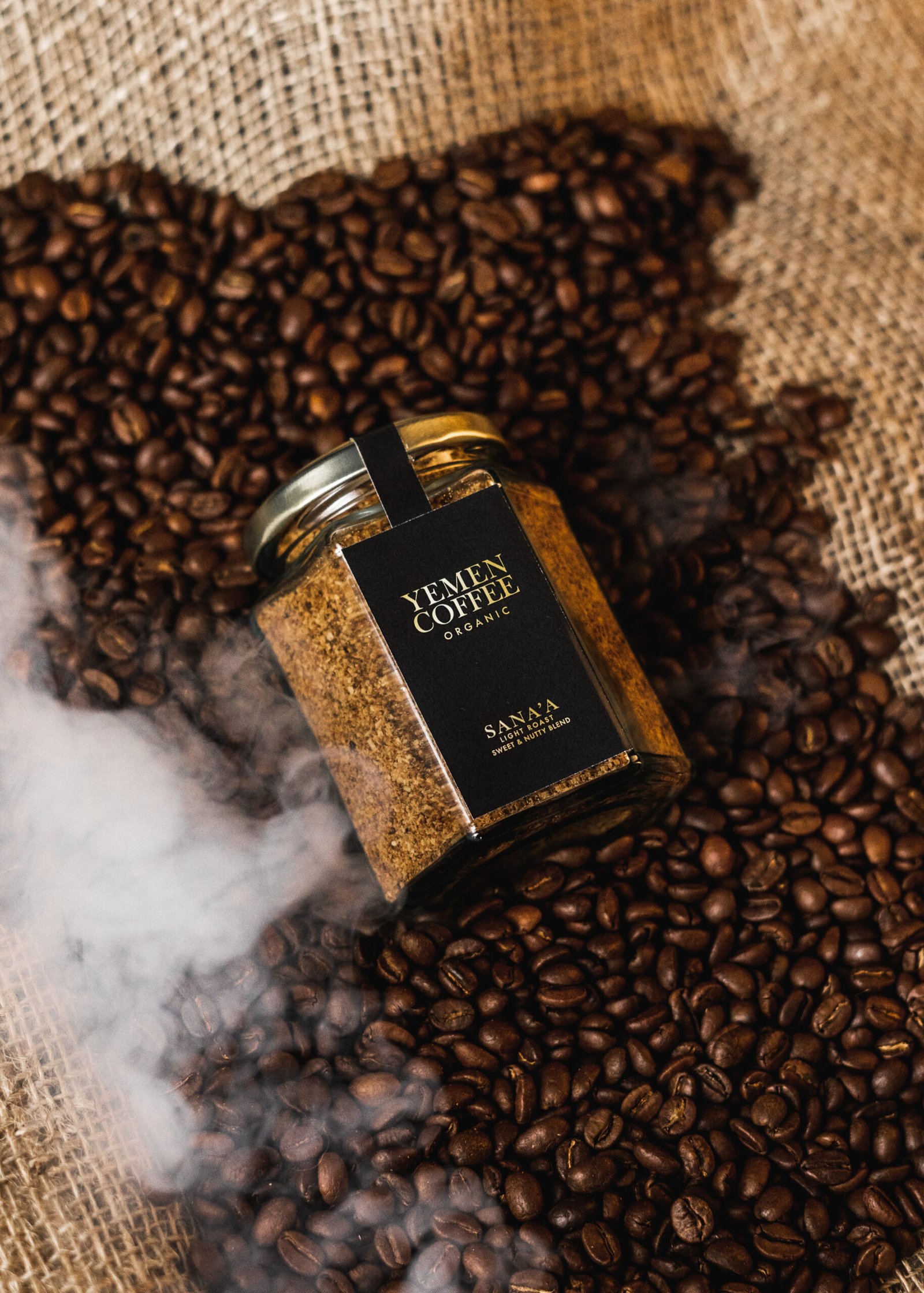 SANA'A LIGHT ROAST SWEET & NUTTY BLEND